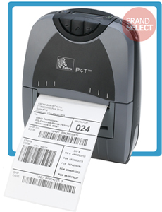 Мобильный принтер этикеток Zebra P4T
